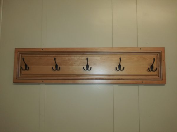 Coat Hangers 30" wide, 5 hooks